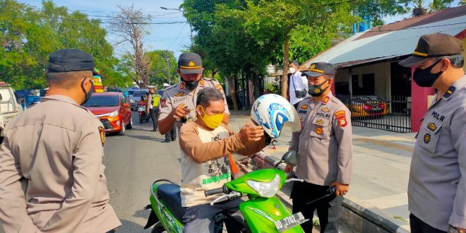 Putus Mata Rantai Covid-19, Polsek Bontoala Intens Laksanakan Operasi Yustisi