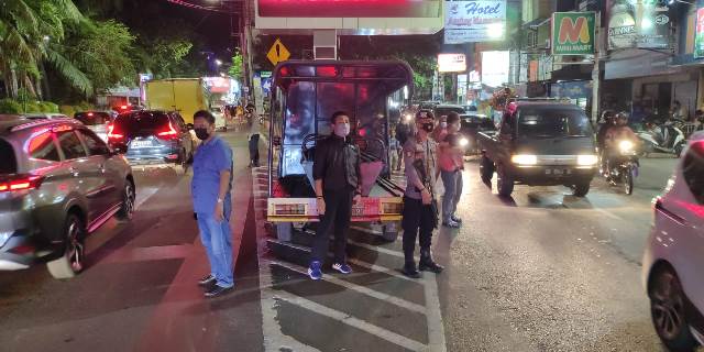 Minimalisir Guantibmas, Polsek Ujung Pandang Patroli Cipkon Malam Minggu