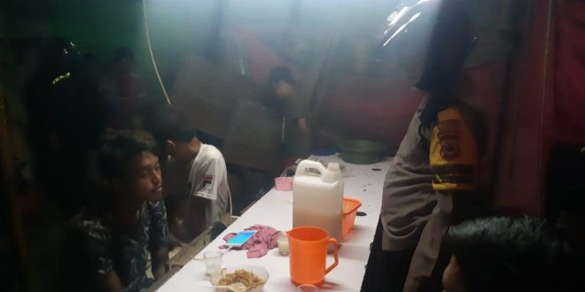 Operasi Pekat, Personil Polsek Makassar Kembali Amankan Pelaku Miras