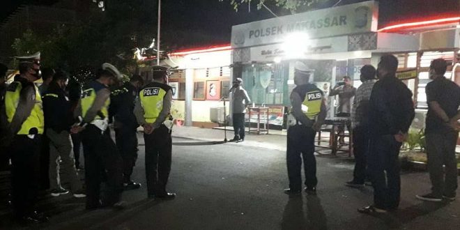 Ciptakan Sitkamtibmas Kondusif, Polsek Makassar Gelar Operasi Cipta Kondisi