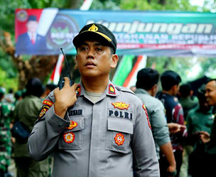 Sukseskan Kunker Menhan RI di Wilayah Hukumnya, Kapolsek Mamajang "Ini Bentuk Soliditas Tripicam".